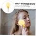 Powder Puff Face & Body Sponge - Super Soft Makeup Applicator for Foundation Fragrance & Dusting | Ideal Facial Tools for All Ages - Buy Online on SooperMarket.com