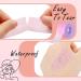 Breathable Microporous Lash Tape for Extensions - 4 Rolls, 0.98 inch x 3.9 Yard, Pink Blue Purple Green - Eyelash Extension Supplies - Buy Online on SooperMarket.com