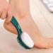 Wontool Foot Scrubber Brush | 2 in 1 Multifunctional Foot Scrubber Foot Care Tools - Comfortable Anti-Slip Bathroom Accessories Gentle Callus Remover for Feet Pumice Stone for Feet Green - Buy Online on SooperMarket.com
