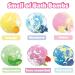 Organic Bubble Kids Bath Bombs with Surprises - Set of 6 | Safe & Natural Gifts for Girls 4-9 Years Old | Includes Bracelets and Rings Toys | Easter Basket Stuffers - Buy Online on SooperMarket.com