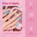 AUBSS Pastel Gel Nail Polish Set - 6 Summer Colors - Soak Off LED Kit for Women - Buy Online on SooperMarket.com