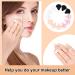Pinenuts 12 Pcs Triangle Powder Puff Set - 4 Colors Makeup Sponge for Mineral & Loose Powder - Buy Online on SooperMarket.com