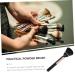 Multi-Function Manicure & Cleaning Brush - Foundation Blending & Nail Remover Tool | Black 14.5x3cm | Perfect for Skincare & Dust Collection - Buy Online on SooperMarket.com
