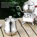 Nimomo Moka Pot Home Coffee Moka Pot Built in Filter Coffee Making Moka Pot Stainless Steel Coffee Maker Pot - Buy Online on SooperMarket.com