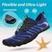 Unisex Fast-Drying Water Shoes for Men & Women - Beach Pool and Kayaking - Drainage Holes - Sizes 36-46 EU - Blue - Buy Online on SooperMarket.com