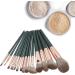 Eyeshadow Blusher Brush Tool Complete Green Makeup Blusher Brush Professional for Daily Use - Buy Online on SooperMarket.com
