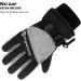 Highcamp Kids Waterproof Winter Snow Gloves with Reflector M(6-8Y) - Heather - Buy Online on SooperMarket.com