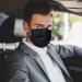 Assacalynn Disposable Face Masks 4 Layers - 2022 Upgrade, 50PCS Black Mask with White Inside - Breathable, Comfortable Flat Elastic Ear Bands - Pack of 50 - Buy Online on SooperMarket.com