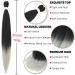 Xusuperb Lang Pre-Stretched Ombre Silver Gray Braiding Hair - 30 Inch Knotless Yaki Extensions (6 Packs) - Soft Black Gray Art Hair (T1b/Gray) - Buy Online on SooperMarket.com