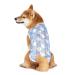 Pet clothing summer t-shirt cool breathable sun protection dog vest clothing for medium-sized and large dogs (4xl blue sheep)