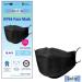Happy Life Premium 3D Black KF94 Face Mask - Individual Pack (24) - Made in Korea - Buy Online on SooperMarket.com