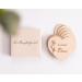 Pregnancy Announcement Surprise Envelopes | 6 Wooden Hearts for Fun Gender Reveal | Perfect Gifts for Dads Grandparents Aunts & Uncles - Mikito - Buy Online on SooperMarket.com