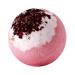 1PC dried flower bath bombs Ball naturally dried flower-aroma bath salt bath bomb shower shower sparkling pool salt for women pink a size