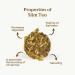 Slim Tea Organic 100g (50 Cups) | Detox Loose Leaf Tea with Matcha Mate Ginger Turmeric Cinnamom Mint REPLANTEA - Buy Online on SooperMarket.com