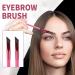 2 Pcs Multi-Function Angled Eyebrow Brushes for Perfect Brow Contouring - Professional and Precise Tools - Buy Online on SooperMarket.com