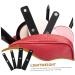 Stahad 4-Piece Storage Bag for Tweezers | Beauty Tools Organizer | Makeup Container & Etui Tool for Eyelashes | 22x4x0.8cm Black - Buy Online on SooperMarket.com