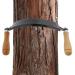 Autwekm Train knife woodworking straight train knife professional 8-inch no steel rasis tool with a straight curved train just curved grass growing tool for wood processing and indentation