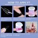 MEKK Mini UV Nail Lamp 16W Portable LED Nail Dryer - Professional Nail Art Tools (Blue) - Buy Online on SooperMarket.com