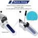 Frost Protection Refractometer | 4-in-1 Coolant & Battery Acid Tester | Check Freezing Points -50 C - Buy Online on SooperMarket.com