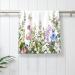 Watercolor Wildflower Leaves Fingertip Towel - Large Hand Towel for Bathroom, Kitchen & Spa (15.7x27.5 Inch) - Buy Online on SooperMarket.com