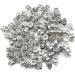 100pcs Clasp Bail Tube Beads for Jewelry Making - DIY Necklace Bracelet Charms (M611) - Buy Online on SooperMarket.com