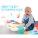 Baby Gym Play Mat with Mirror, Music, Lights - Kick & Play Piano Activity Center for 3-6-9 Month Infants in Green - Buy Online on SooperMarket.com
