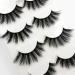 JZK 8 pairs 1.6cm long thick fluffy 3D false eyelashes set reusable fake mink eye lashes with eyelash applicator tweezers G106 G106 1.6cm - Buy Online on SooperMarket.com