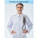 Premium Genuine Leather Stethoscope Holder | Durable & Magnetic Closure for Doctors & Nurses | Easy Access Design - Brown - Buy Online on SooperMarket.com