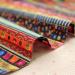 HAPYLY Pack of 4 Assorted Cotton and Hemp Pre-Cut Fat Quarters Quilt Fabric 50x70CM - Multicolor - Buy Online on SooperMarket.com