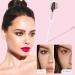 2 in 1 Eyebrow Brush & Lash Comb - Professional Reusable Metal Eyelash Separator with Stainless Steel Teeth & Natural Wood Handle for Women | Perfect Eye Makeup Tool - Buy Online on SooperMarket.com