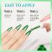 Chrome Nail Polish Green Nail Polish - Metal Mirror Effect Nail Varnish Quick Drying Nail Polish - Long Lasting No UV Needed Nail Art Nail Gel Polish at Home DIY Manicure 7ml - Buy Online on SooperMarket.com