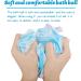 Pinsheng Extra Large Bathing Sponge | 4 Pack Soft Soap Sponge Puff with Hanging | Body Peeling & Massage Mesh-Luffa Balls - Buy Online on SooperMarket.com