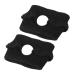 One-Point Acupressure Cuff - Black Nylon Appetite Control & Digestion Support Bracelets for International Shipping - Buy Online on SooperMarket.com