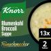 Knorr Gourmet Cauliflower Broccoli Soup - Delicious Vegetable Soup with Sustainably Grown Veggies | 13x2 Plates (48g) - Buy Online Internationally - Buy Online on SooperMarket.com