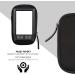 Honju Bike Wet Pocket for Bosch Kiox/Kiox 300 - E-Bike Display Bag Scratch & Dirt Protection High-Quality Zipper - Black - Buy Online on SooperMarket.com