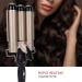 FILFEEL 3 Barrel Curling Iron Wand 28mm-32mm Hair Curler Waver Crimper Hair Styling Tool 110V 240V(EU-32mm) - Buy Online on SooperMarket.com