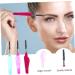 NOLITOY 18 Pcs Collapsible Eyelash Comb & Eyebrow Makeup Tool Set - Portable Folding Lash Comb Spoolie Brush & Mascara Applicator for Perfect Brows & Lashes - Buy Online on SooperMarket.com
