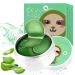 ProChosen 30 Pairs Collagen Under Eye Patches Anti-Aging Eye Lip Facial Mask Fade Eye Wrinkles Lip Lines Under Eye Bags Removal and Anti Wrinkle Skincare Hydrating (Aloe Vera)