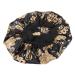 PLAFOPE Satin Sleep Cap Set - Elastic Headband & Broadside Shower Cap - Girls Hair Ties - 26x26cm - 2pcs - Buy Online on SooperMarket.com