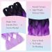 Buy Tess Braids Extensions 60cm - Jumbo KanCalon Ombre Hair Braids #52 Black/Purple - 100g Bundle for Box Braids - Buy Online on SooperMarket.com