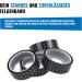 Buy milKit Tubeless Rim Tape - 28 Inch Rim Protection for Road Bikes MTB & Gravel - 10m x 25mm | International Shipping - Buy Online on SooperMarket.com