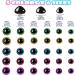 360 Pcs Large Plastic Safety Eyes 12-30mm for DIY Plush Animals and Doll Making - Buy Online on SooperMarket.com