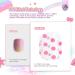 SAVILAND 168Pcs Press on Nails - Kids Nail Art | Glitter Gradient Stick on Nails for Girls Ages 8-12 | Short Acrylic Tips in Blue Pink White Silver - Buy Online on SooperMarket.com