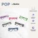 Opulize Pop Reading Glasses 3 Pack - Matte Round Frames Scratch-Resistant Spring Hinges - Stylish Black Blue & Gray for Men & Women (+2.00 Diopters) - Buy Online on SooperMarket.com