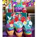Party Supplies for Ariel Cupcake Toppers Girl Theme Birthday Brightness Supplies Favors 48 counts - Buy Online on SooperMarket.com