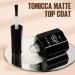 TOMICCA 15ML No Wipe Matte Gel Top Coat - Long Lasting DIY Nail Salon Finish - Buy Online on SooperMarket.com