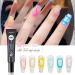 Joyeee 12 Colour Nail Sculpture Gel 8g 5D Candy Jelly Nail Painting Gel DIY Modeling Nail Set Non-Stick Hand Multifunctional Soft Tubes 3D Carving Embossed Gel for Nail Art Decoration Nail Design nailgel039 - Buy Online on SooperMarket.com