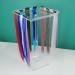 Yosoo Health Gear Hair Extension Display Stand Square Top Hair Extension Stand Sturdy Acrylic Braiding Hair Hanger Rack Transparent Clear Hair Extension Holder Organiser for Home Salon - Buy Online on SooperMarket.com