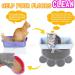 INFURIDER Cat Litter Mat Cute Paw Shape Pet Feeding Mat 15 x12 Cat Food Water Bowl Placemat Anti-Slip Puppy Cat Eating Dish Pad for Pet Accessories(2 Pack) - Buy Online on SooperMarket.com