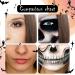 Professional Halloween Cosplay Makeup - Black & White Face Body Paint Set with Brushes | Large Capacity Palette for Full Coverage - Buy Online on SooperMarket.com